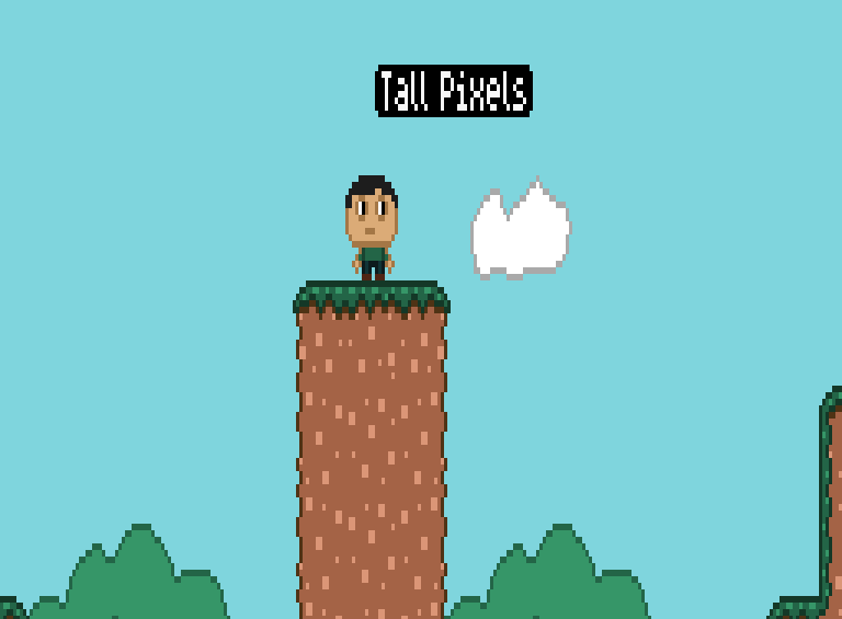 Tall pixels